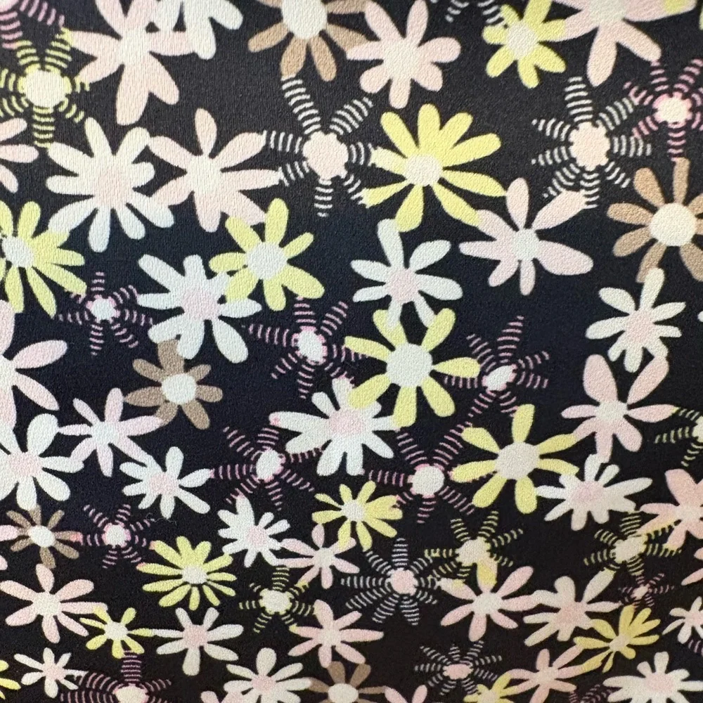 Aritzia Sunday Best Black Floral Print Mini Dress Lined Size 2 - Picture 12 of 17
